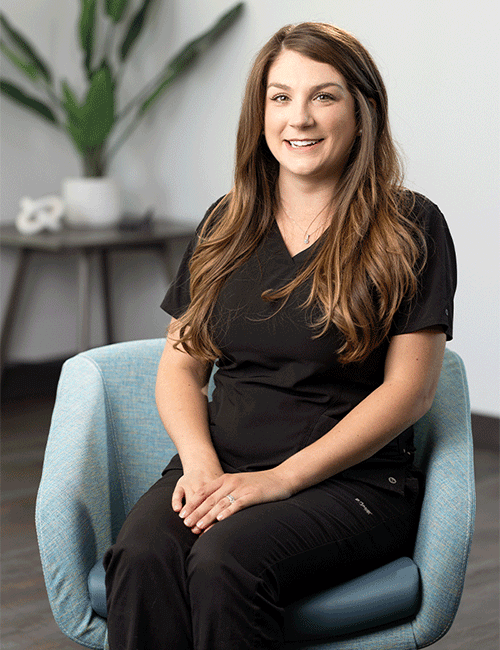 Headshot of Dental Hygienist, Allison for New Albany Dental Care in New Albany, IN.