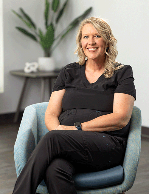 Headshot of Dental Hygienist, Carrie for New Albany Dental Care in New Albany, IN.